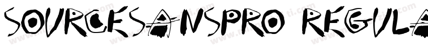 sourcesanspro regula字体转换